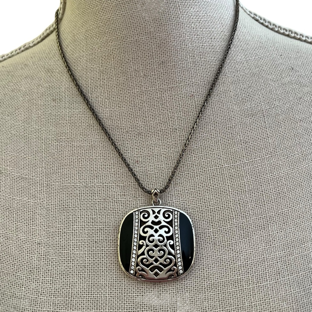 Brighton Reversible "Shadow Play" Statement Neckl… - image 2